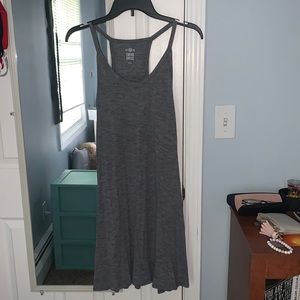Gray swing dress